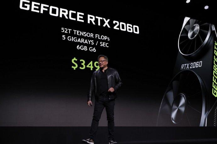 英伟达最新显卡RTX2060曝光售价，性能超越上一代的1070Ti