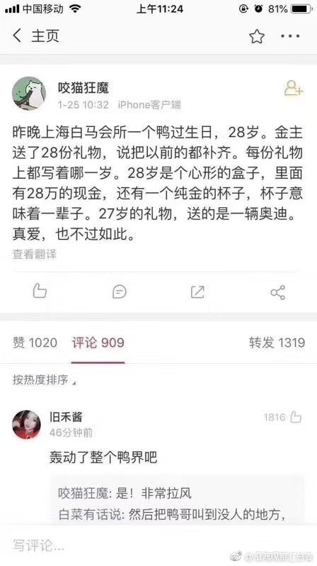 鸭王赚的钱你想不到！甚至能夺取富婆及其丈夫、父母、公婆的财产 ​​​​。