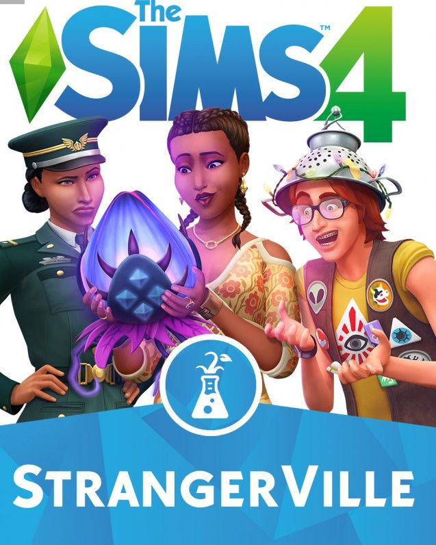 《模拟人生4：诡奇小镇 The Sims 4: StrangerVille》中文版全新的DLC扩展包百度云迅雷下载