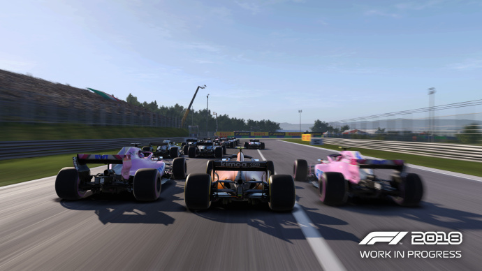 《F1 2018》首批截图公布 游戏画面有了很大提升