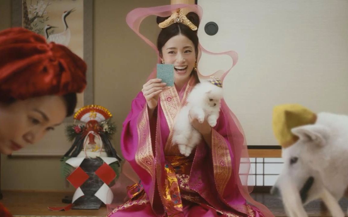 佐藤健/上户彩 softbank CM 白戸家「七福神」篇