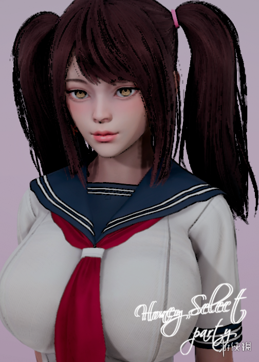 《AI少女》性感双马尾水手服小姐姐MOD电脑版下载