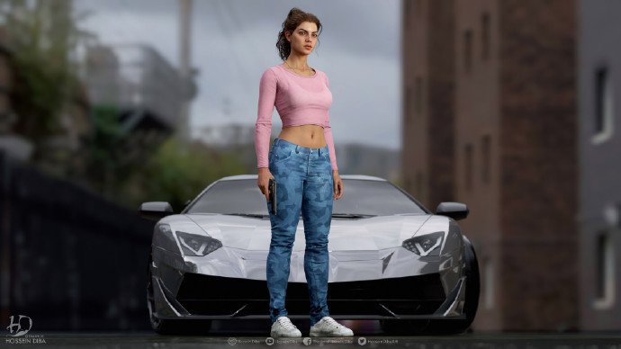 是人妻！外媒曝光《GTA6》女主有个年龄较小的孩子