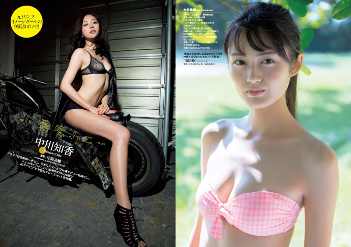 Weekly Playboy AKB48 本郷杏奈 芳根京子 白石あさえ 水谷果穂 中川知香 小日向結衣