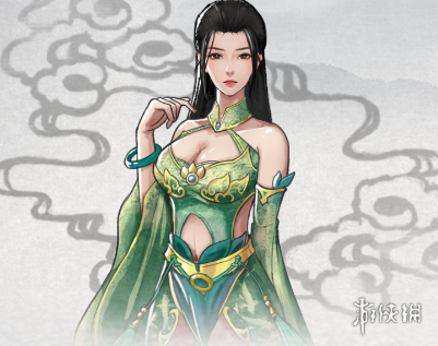 《鬼谷八荒》性感绿金纹古风广袖服饰MOD[更新v0.8.1060.192]电脑版下载