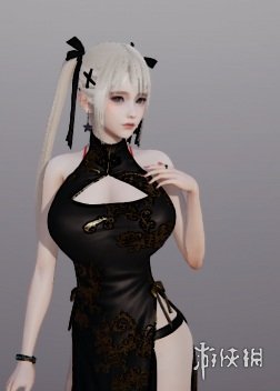 《AI少女》黑色旗袍白发小姐姐MOD电脑版下载