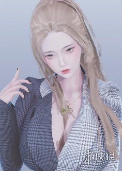 《AI少女》低领制服银灰马尾小姐姐MOD电脑版下载