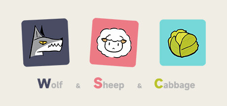 《狼 羊 卷心菜 Wolf Sheep Cabbage》中文版百度云迅雷下载Build.12825373|容量301MB|官方简体中文|支持键盘.鼠标.手柄