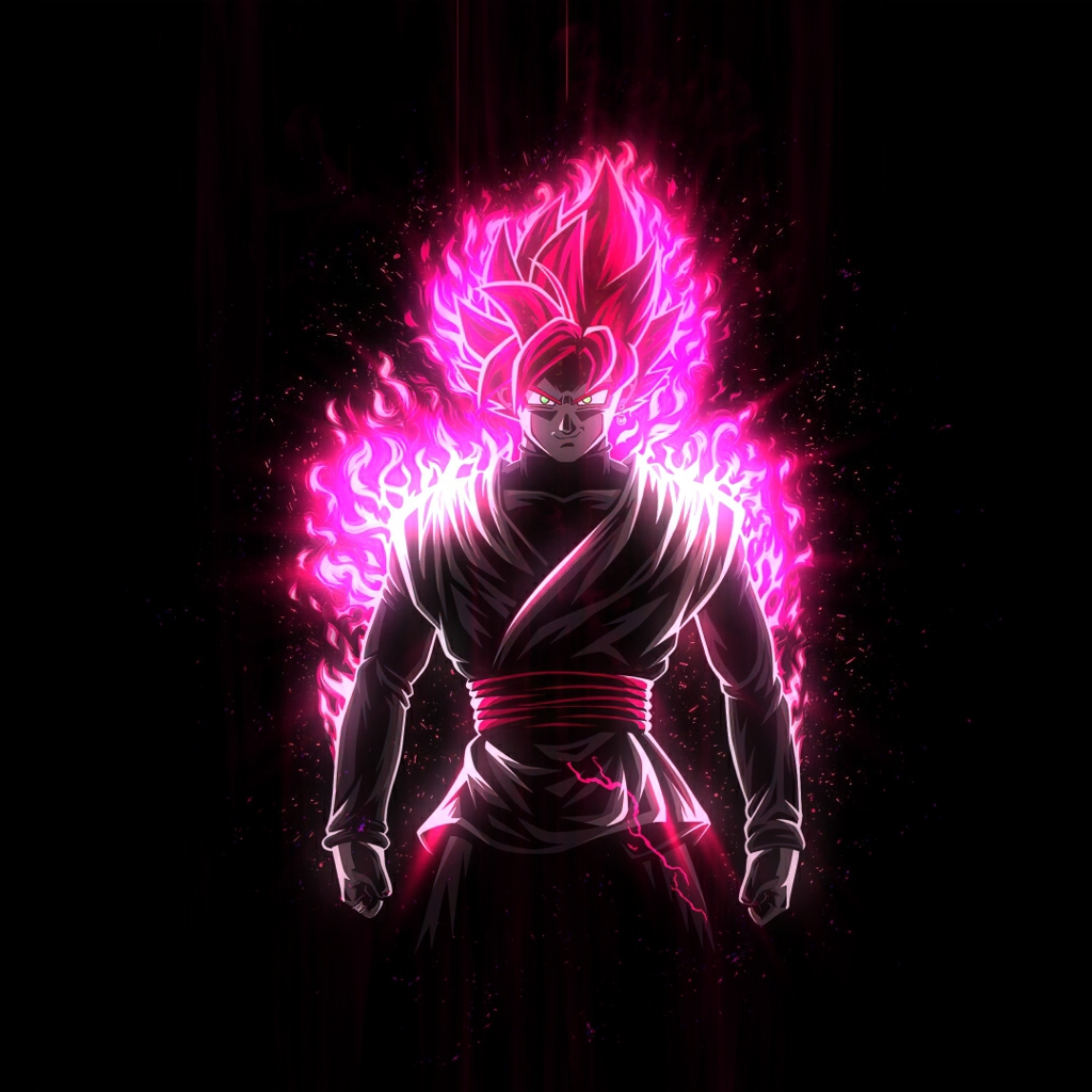 Wallpaper Engine Black Goku Rose Dragon Ball Super [4K]  动态壁纸百度云迅雷下载