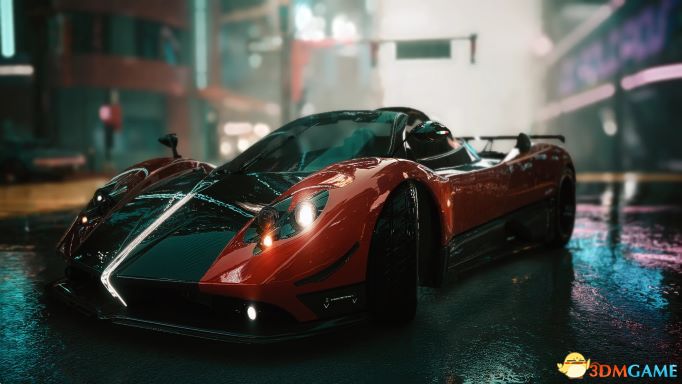 《赛博朋克2077》独立车辆-帕加尼 Zonda Cinque roadster MOD电脑版下载