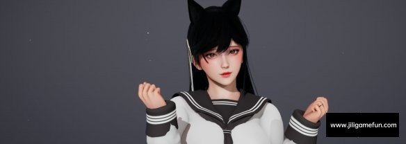 《AI少女》黑发猫耳水手服性感御姐MOD电脑版下载