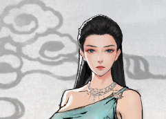 《鬼谷八荒》半透明蓝色吊带广袖服饰MOD[更新v0.8.1060.192]电脑版下载