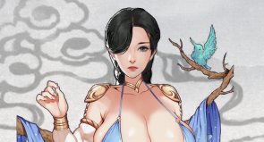 《鬼谷八荒》清凉蓝色丰满泳装女仙立绘MOD[无视游戏更新]电脑版下载