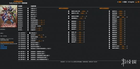 《大侠立志传》v2023.05.06六十一项修改器风灵月影版[Early Access]电脑版下载