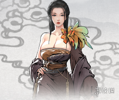 《鬼谷八荒》棕色青楼大胸花姬服饰MOD[更新v0.8.1059.189]电脑版下载