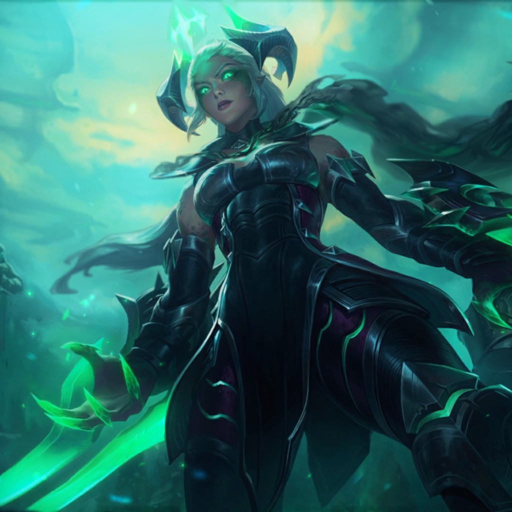 Wallpaper Engine  [Animated] League of Legends - Ruined Shyvana  动态壁纸百度云迅雷下载