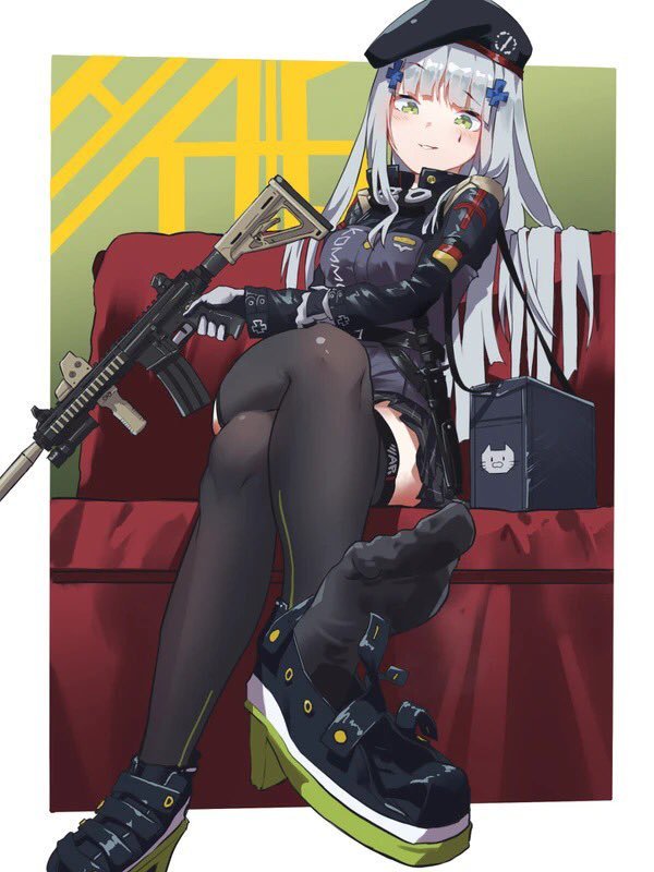 #少女前线# HK416 twi:@ aamond777 ​​​​