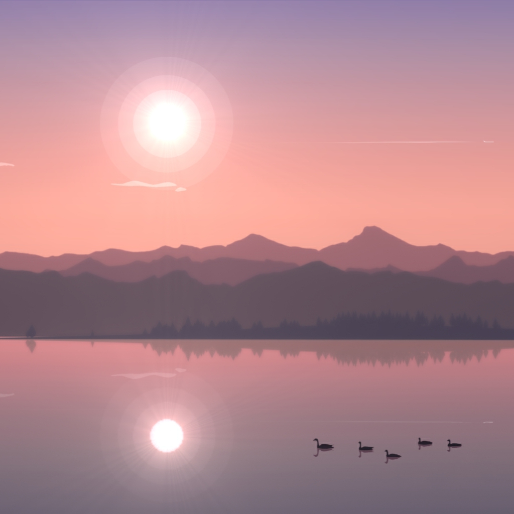 Wallpaper Engine Ducks in a lake 动态壁纸百度云迅雷下载