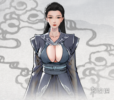 《鬼谷八荒》蓝色性感饱满大胸女侠服饰MOD[更新v0.8.1059.189]电脑版下载