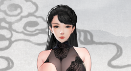 《鬼谷八荒》黑色蕾丝诱人内衣美女立绘MOD[无视游戏更新]电脑版下载