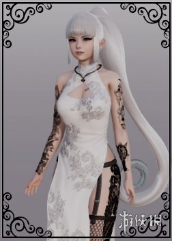 《AI少女》白色旗袍长发美人MOD电脑版下载