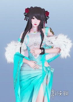 《AI少女》蓝绫白羽红花古风美人MOD电脑版下载