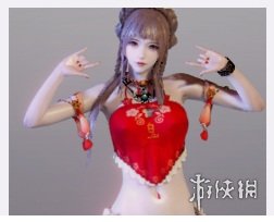 《AI少女》性感红肚兜美少女MOD电脑版下载