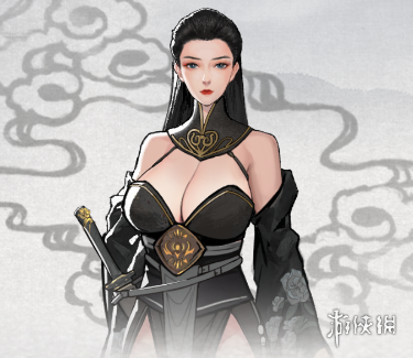 《鬼谷八荒》黑衣爆乳露肩玫瑰服饰MOD[更新v0.8.1060.192]电脑版下载