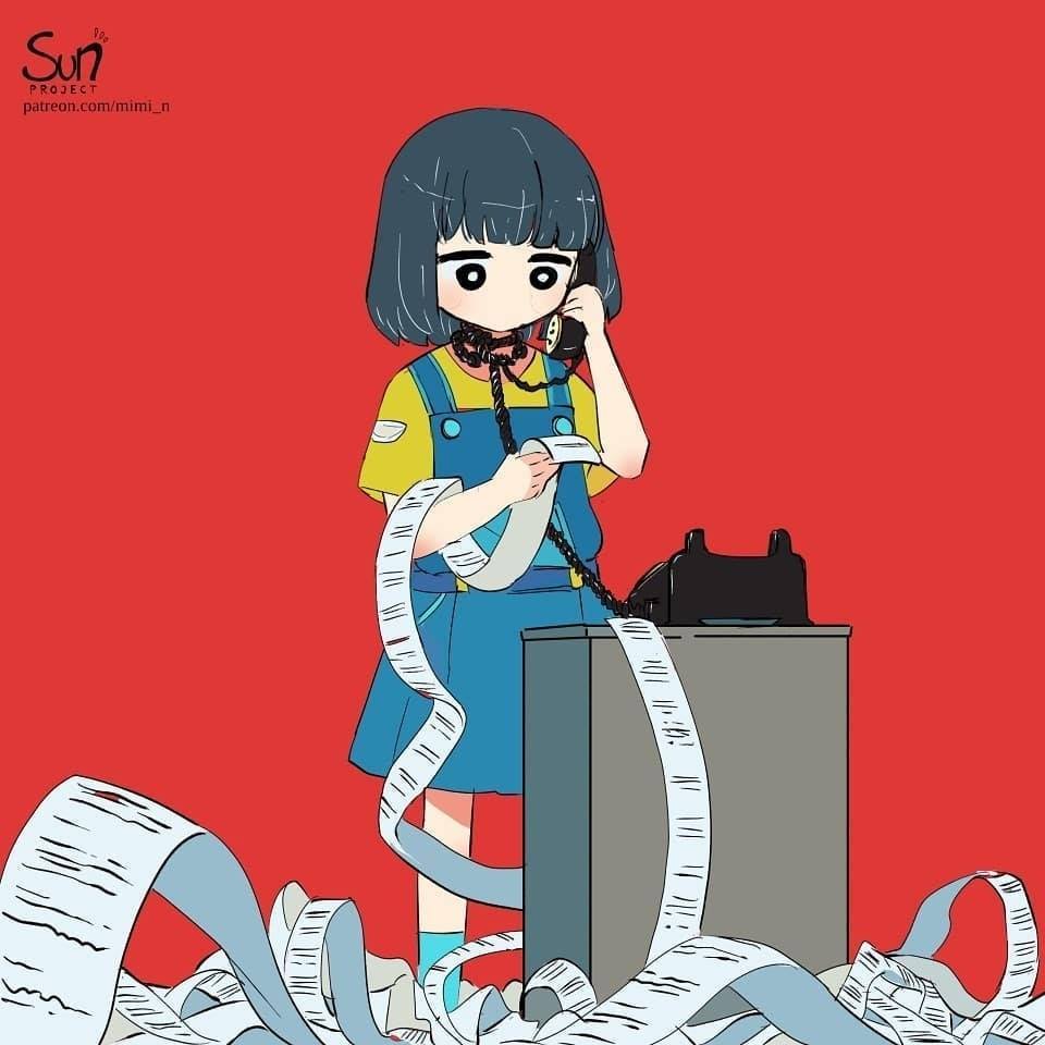洞察社会，反讽插画