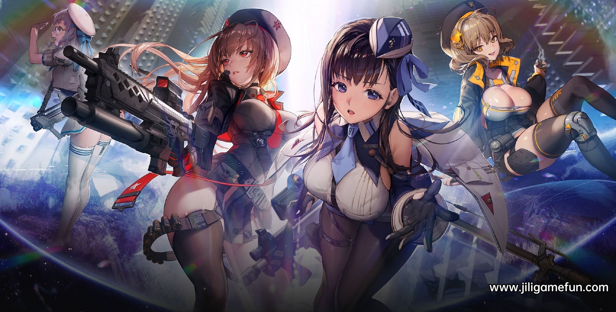 美少女射击手游《妮姬:胜利女神 》开启内测，游戏预计将在2022年上线