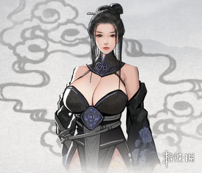 《鬼谷八荒》爆乳紫衣玫瑰刺绣服饰MOD[更新v0.8.1059.189]电脑版下载