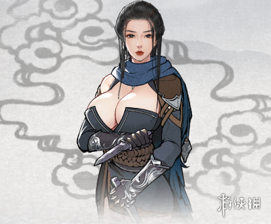 《鬼谷八荒》丰满蓝衣女刺客服饰MOD[更新v0.8.1060.192]电脑版下载