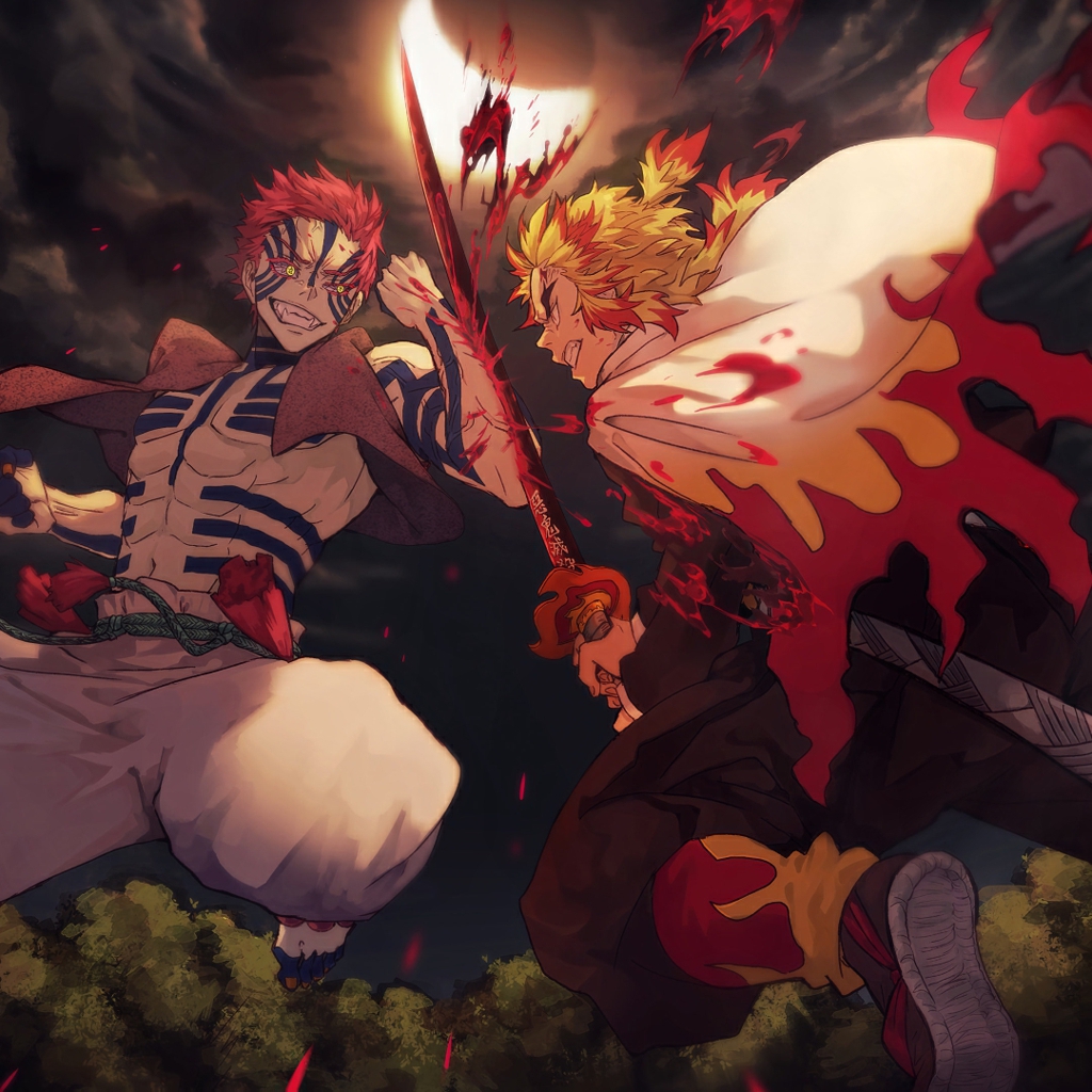 Wallpaper Engine Rengoku vs Akaza | Demon Slayer / Kimetsu no Yaiba 动态壁纸百度云迅雷下载