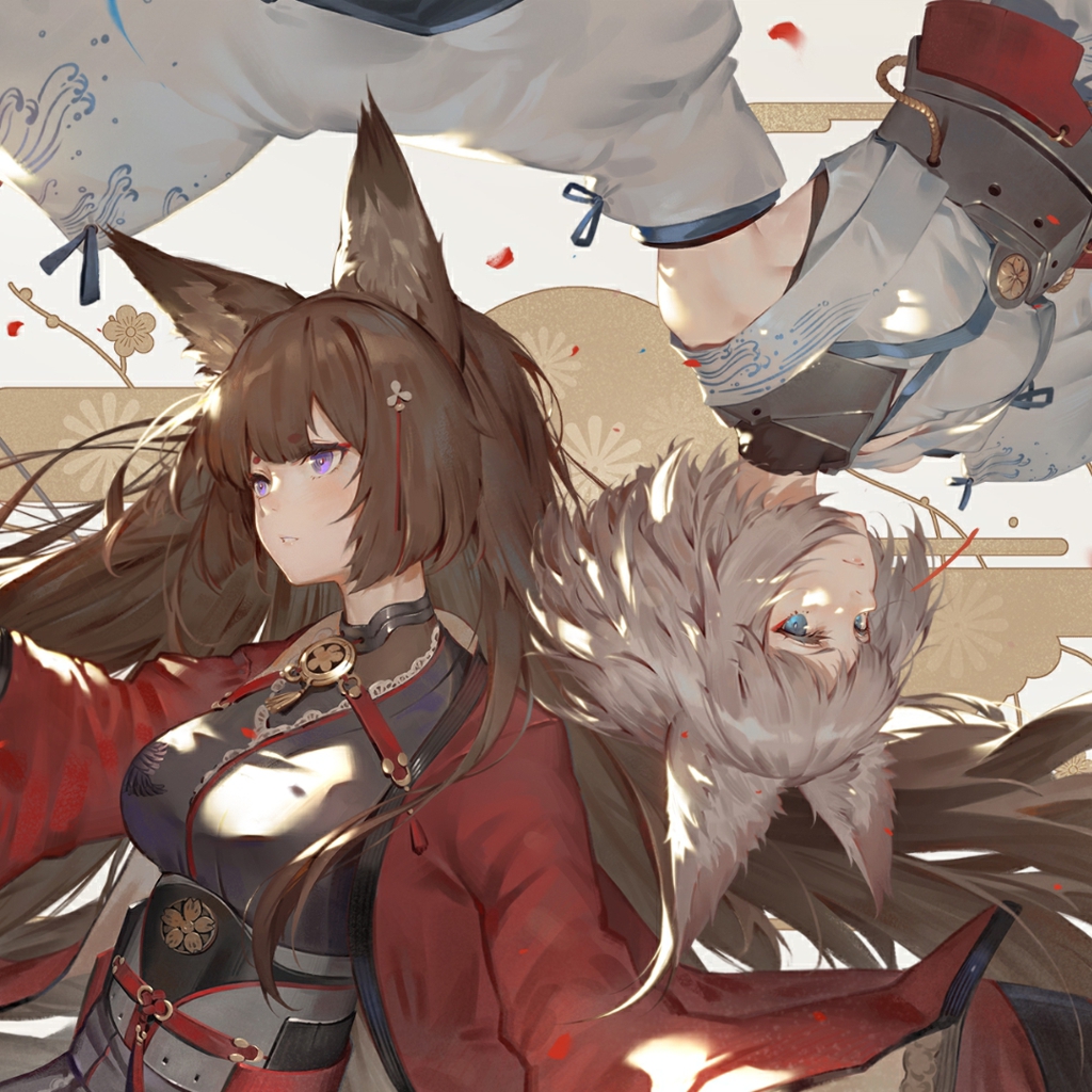 Wallpaper Engine Amagi & Kaga (Azur Lane) [Animated, 2K] 动态壁纸百度云迅雷下载