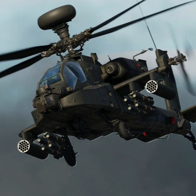 Wallpaper Engine AH-64D长弓阿帕奇3D展示 动态壁纸电脑版下载