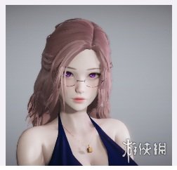 《AI少女》蓝礼服眼镜小姐姐MOD电脑版下载