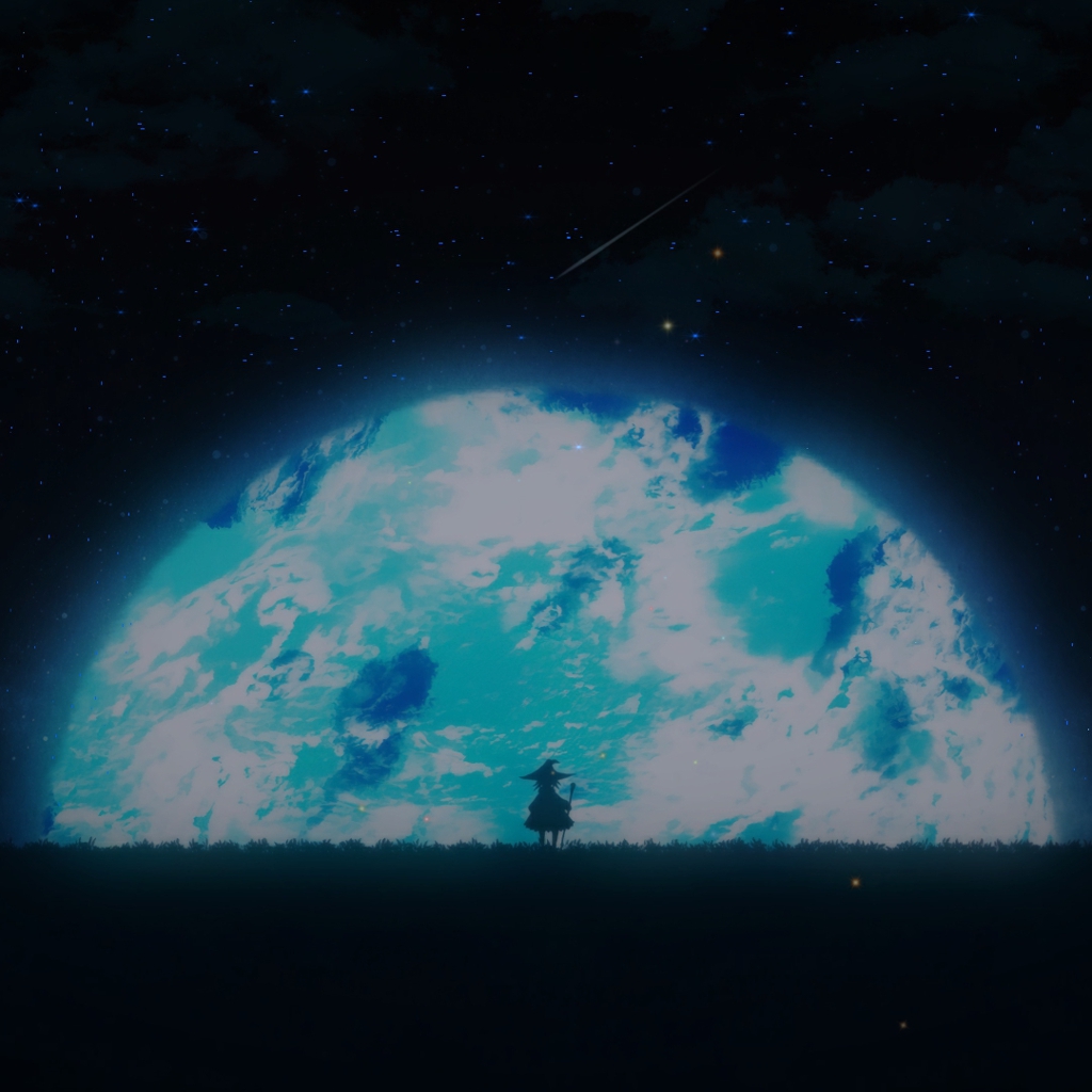 Wallpaper Engine Moon Night Stars [4K]动态壁纸百度云迅雷下载