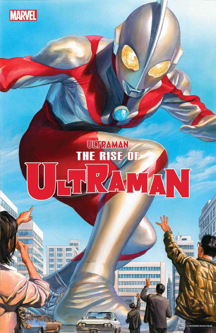 漫威和圆谷联手打造的全新奥特曼漫画故事《THE RISE OF ULTRAMAN》主封面图现已公开