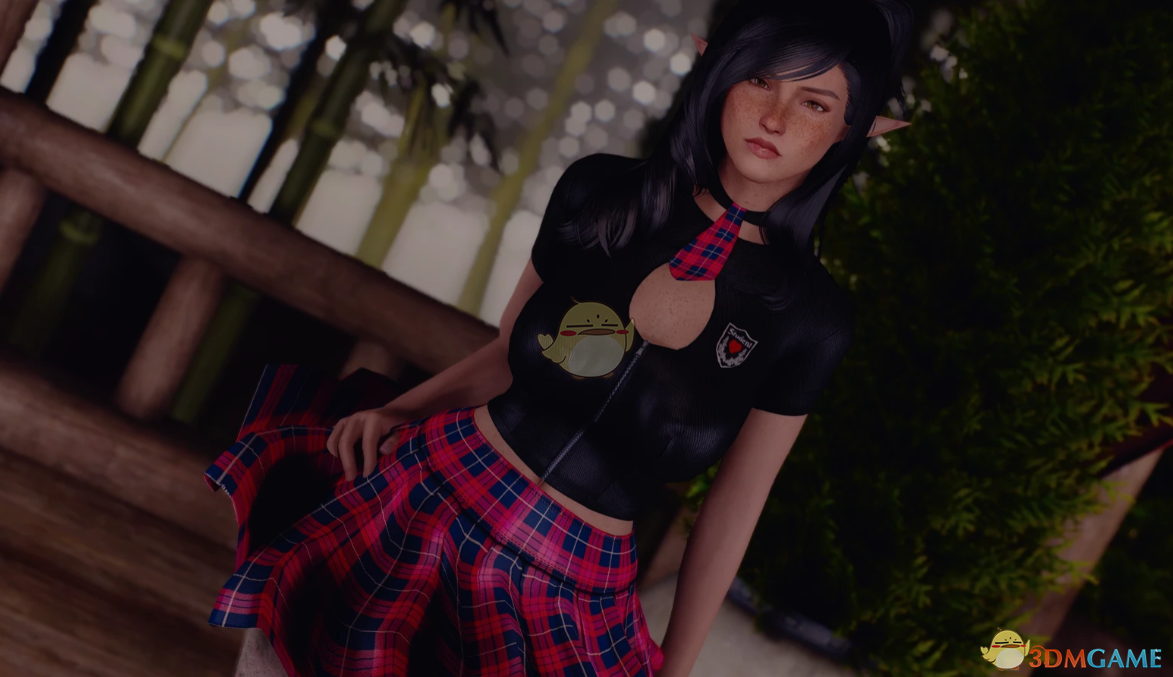《上古卷轴5：天际重制版》可可学生制服MOD电脑版下载