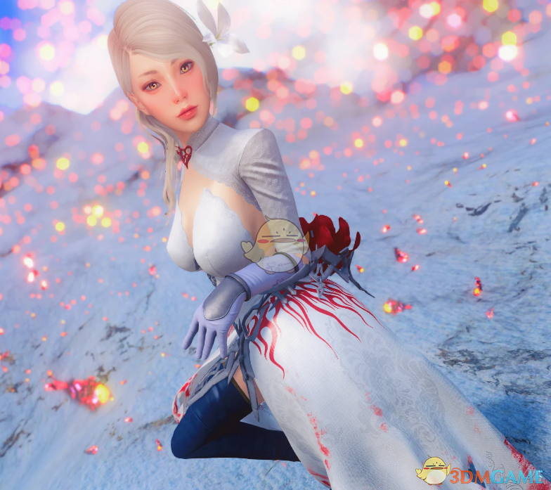 《上古卷轴5：天际重制版》爱丽丝雪花礼服MOD电脑版下载