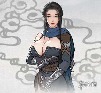 《鬼谷八荒》诱惑爆乳蓝衣刺客服饰MOD[更新v0.8.1059.189]电脑版下载