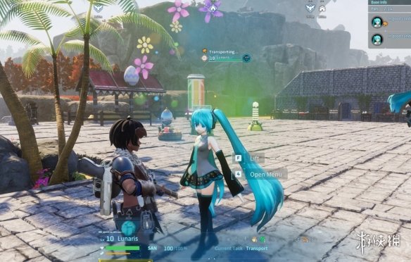 《幻兽帕鲁》Lunaris的模型换成初音未来MOD电脑版下载